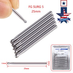 Dental Surgical Round Tungsten Carbide Bur FG-5 Burs For High Speed Handpiece