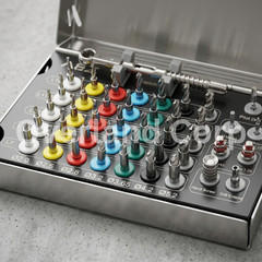 Dental Implant 35 Integral Stopper with Drivers and Keys Complete Kit 43 Pcs
