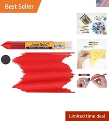 Vibrant 36 Count Cherry Red 2.0 mm Lead Refills – Ideal for Art & Carpentry