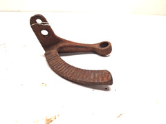USED SPARK & THROTTLE LEVER SECTOR FOR MCCORMICK-DEERING 15-30 TRACTORS 4565DA