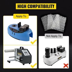 2 Roll 984ft x16″ Air Cushion Machine Film Bubble Pillow Packaging Padding