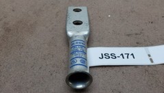 Ilsco CLNF-400-12-134 2 Hole Copper Compression Lug 1/2 x 1-3/4 300-313 Flex New