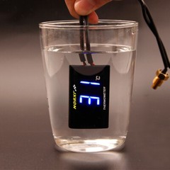 Motorcycle Water Temperature Gauge 32~248°F NORXI Fahrenheit Meter+22mm Sensor
