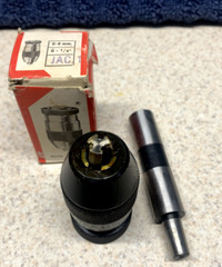 Machinist Tools: Mandrin 0-1/4″ Keyless Drill Chuck (NOS) 5/8″ Arbor Italy