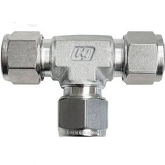 10 PACK HY-LOK TEE 3/8″ OD 316 STAINLESS STEEL TUBE PIPE COMPRESSION FITTING