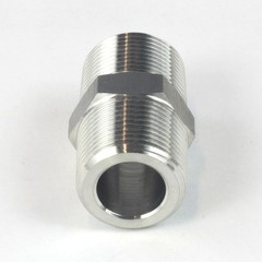 3/4″ NPT Male x 3/4″ NPT Male Hex Nipple Pipe Adapter Stainless Steel 304