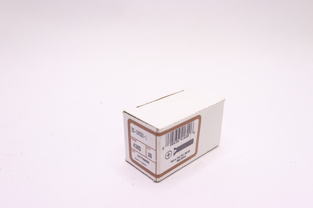(20-Pk) Phillips Flat-head Machine Screws M4-0.7 x 12mm 4385