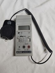 EXTECH Instruments Light Meter 401025 Q327202 LUX Fc Analog CE $Works$
