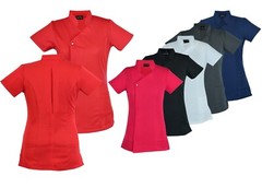 Beauty Tunic Hairdressing Spa Massage Therapist Health Work Nail Salon Uniform