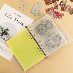 10PCS A5 Size Dividers for 6 Ring Binder,with Reinforced Edge and 10 Tabs,Pap…