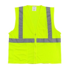 LOT OF 83 PIP Class 2 Mesh Vest Zipper High Visibility Pockets M L 2X 3X 4X