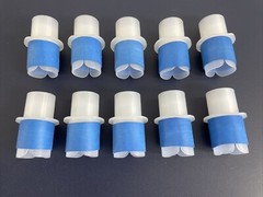 Respiratory Tubing Connector for Anesthesia, CPAP Tube 22mm OD, 15mm ID