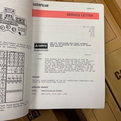 CAT Caterpillar SERVICE INFORMATION LETTER MAGAZINE ENGINE NEWS REFERENCE MANUAL
