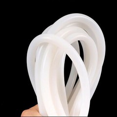 Silicone Tube Hose White Food Grade High Temp Flexible 2-38mm ID x 4-44mm OD