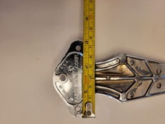 NOS Kason 1070 Chrome Reversible Hinges Set Of 7