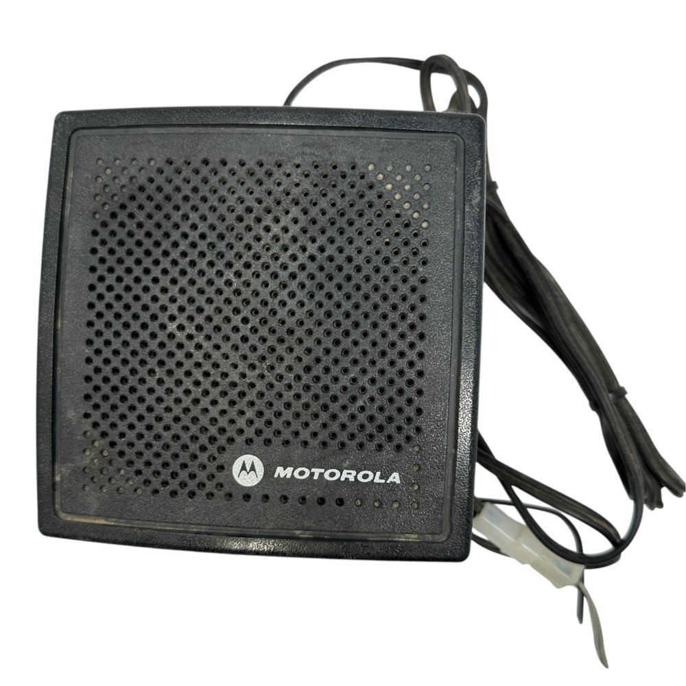 Motorola HSN4031B 7.5W External Mobile Radio Speaker for APX XTL PM1500 Black