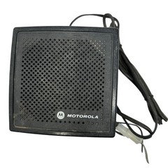 Motorola HSN4031B 7.5W External Mobile Radio Speaker for APX XTL PM1500 Black