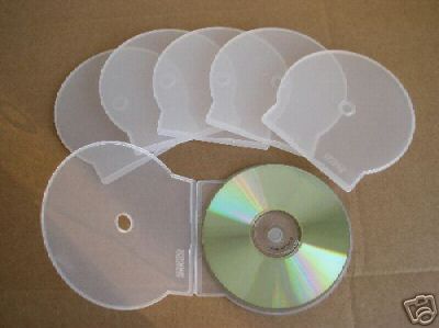 1000 CD/DVD CLAMSHELL – CLEAR – JS100PAK