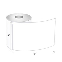 (20 Roll) 4″ x 6″ Direct Thermal Shipping Labels Compatible 1744907 Dymo 4XL