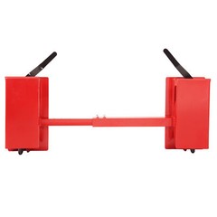 4000lb Skid Steer Quick Tach Conversion Adapter Attach w/ Adjustable Cross Brace