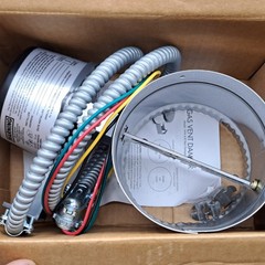 Weil Mclain 381-800-475, 5″ Damper And Actuator Assy