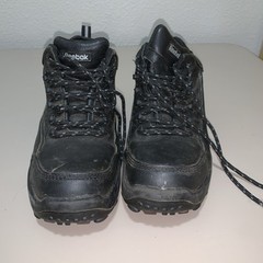 Reebok Tiahawk Work Boots Black Waterproof Mens Size 10 Black