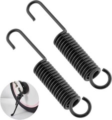 2pcs 10cm/3.94inch Universal Motorcycle Side Kickstand Spring, Steel Replacement