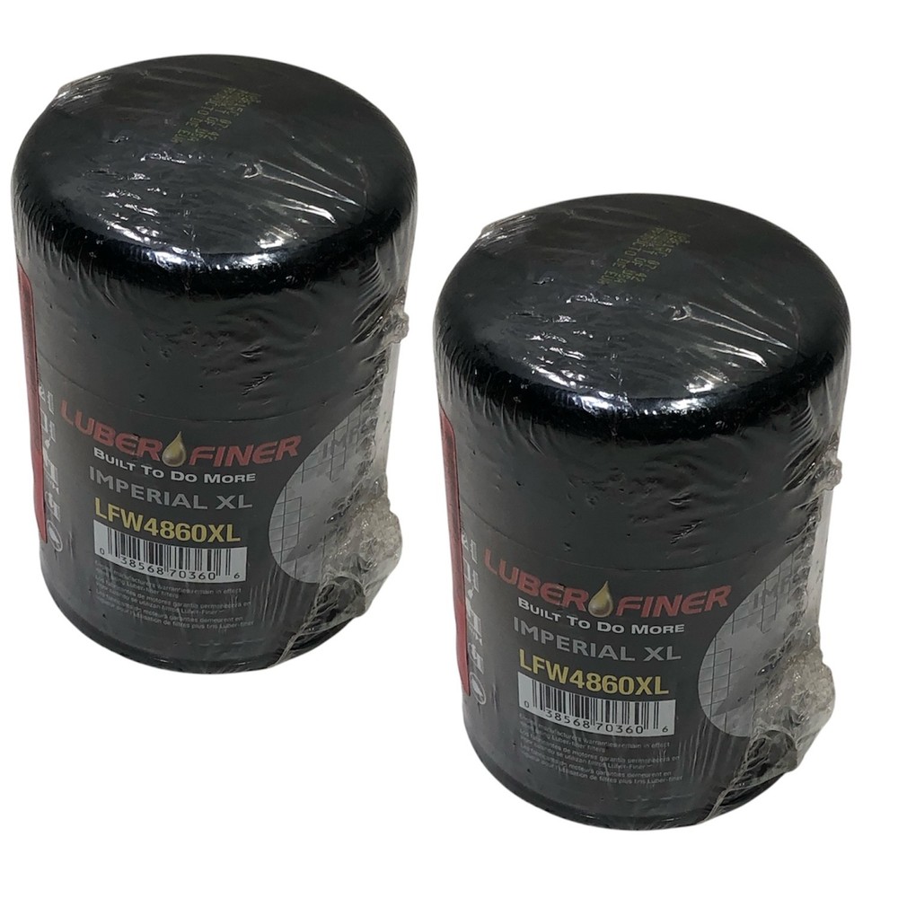 2x Luberfiner LFW4860XL Coolant Filter Replaces BW5176 WF2015 4428 3I1304 PR393
