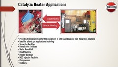 Cata‑Dyne™ BX Series Infrared Gas Catalytic Heater, 12″ x 24″, 12,000 Btu/hr