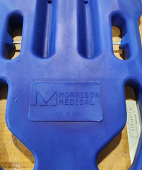 Morrison Medical MCI Backboard with Pins, Blue Color. Brand New