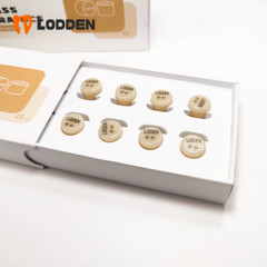 Dental Lab Glass Ceramic Ingot Press Lithium Disilicate HT Ingots IPS 5/10Pcs