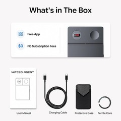 64GB AI GPT Voice Recorder – 4-in-1, Auto Transcription, 126 Languages
