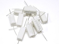 5 Watt Resistor Wire Wound ±5% Tolarance – Axial Cement Power 5W