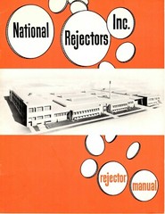National Rejectors Vintage Manuals, Select Model. Reprint, CD or Thumb drive