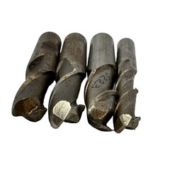 Lot of 4 Hanita 3/8″ , 3 pcs x 1/2″ Diameter 2 Flutes 3″ OAL End Mills