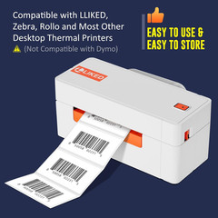 2.25″ X 1.25″ Direct Thermal Labels, Permanent Adhesive Barcode Address