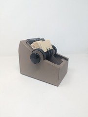 Vintage Metal Rolodex Model NO 1753 Classic Desktop Rotary File w/ Cards & Tabs