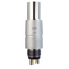 COXO Dental Handpiece Coupler Self Power 4 Hole 6 Pin LED NSK Phatelus Style