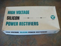 LOT (10) H1804 High Voltage 30KV Rectifier Diodes made by VARO — New and Unused