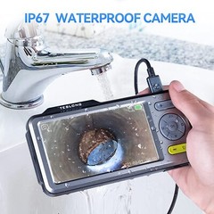 TESLONG Triple/Dual Lens Borescope Inspection Camera 1080P Industrial Endoscope