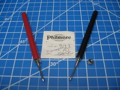 Philmore Test Probes – Model 912J&913J – Solderable/Solderless 1 Pair Red/Black