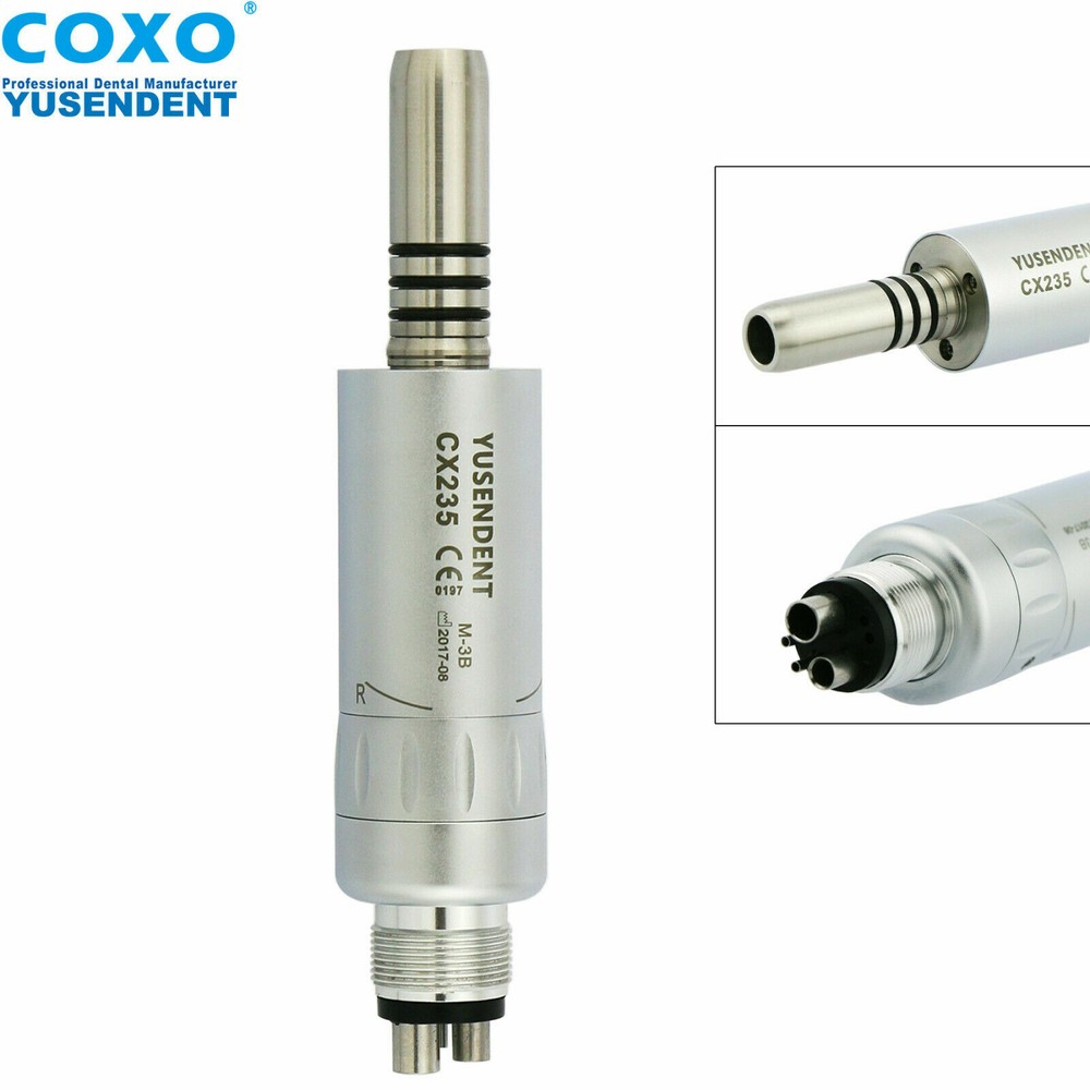 COXO Dental Inner Water Low Speed Air Motor 4 Hole Inner Channel D-S