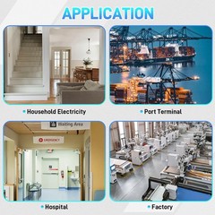 110V 2P 63A Dual Power Automatic Transfer Switch Generator Change-Over Switch