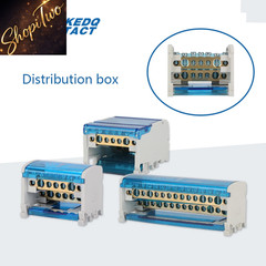 Din Rail Terminal Block WKH-207/211/215/407/411/415 Modular Distribution Block Sc