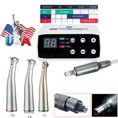 NSK Style Dental Brushless LED Electric Micro Motor/1:5 Increasing Handpiece UPS