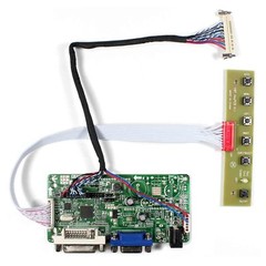 DVI VGA LCD Controller Board Work For 12.1″ LQ121S1LG75 800×600 LCD Screen