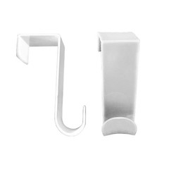 1St Choice Over The Door Hooks 6 Pack Reversible Sturdy Hooks Fits 1 3/8 And 1