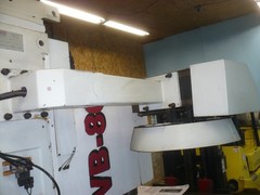 ATC, automatic tool changer from Fryer VB-80 CNC machining center, VB-100
