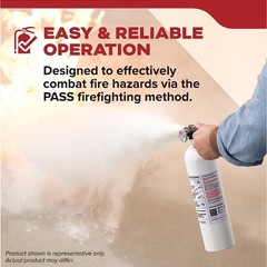 Kidde Fire Extinguisher for Vehicles, Cars, Single Use 5BC