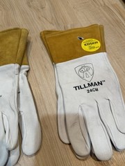 Tillman 24CM Top Grain Kidskin TIG Welders Protective Welding Gloves